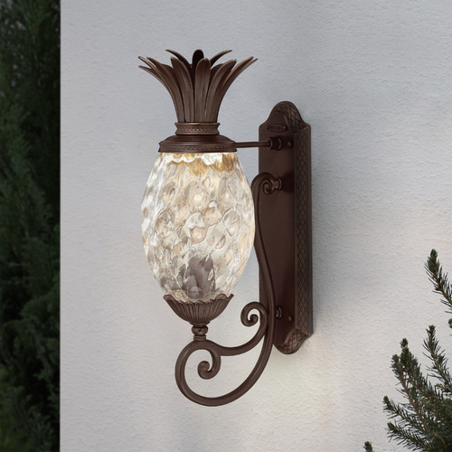 Plantation 21.25-Inch Outdoor Wall Light in Copper Bronze by Hinkley Lighting