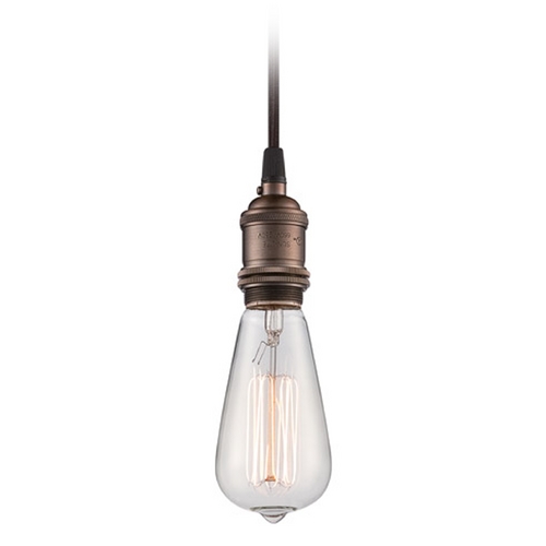 Mini Pendant in Rustic Bronze by Nuvo Lighting