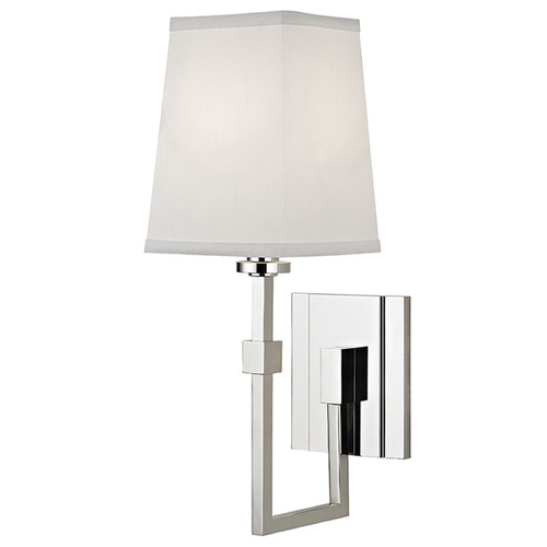 Hudson Valley Lighting Fletcher Sconce in Polished Nickel by Hudson Valley Lighting 1361-PN