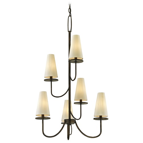 Marcel Pompeii Bronze Chandelier by Troy Lighting