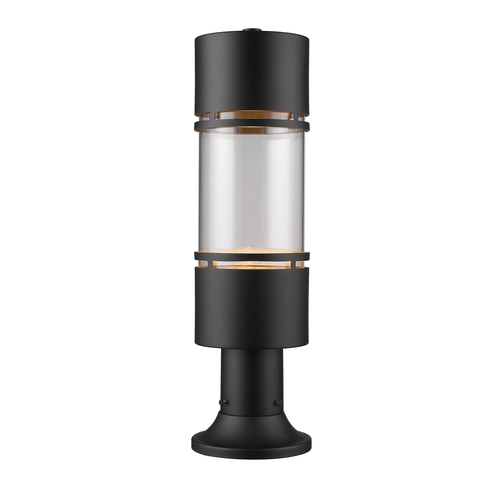 Luminata Black LED Post Light by Z-Lite