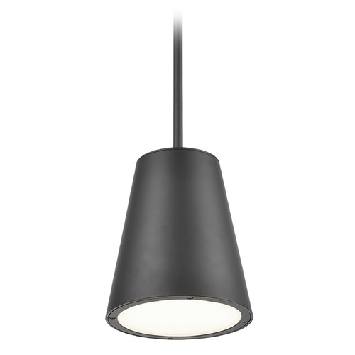 Hartford Black LED Outdoor Hanging Light by Kuzco Lighting
