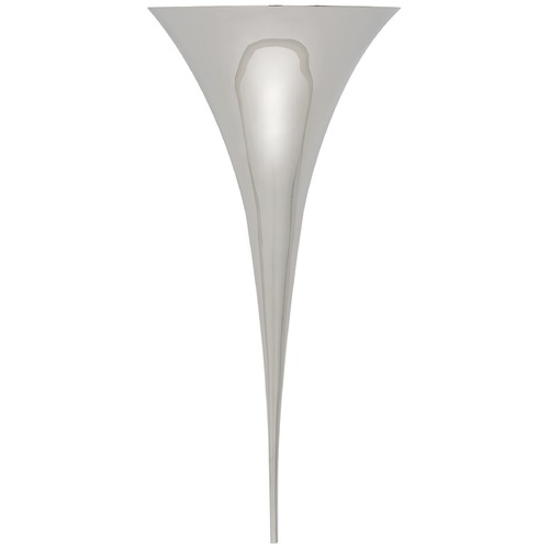 Visual Comfort Signature Collection Aerin Alina Tail Sconce in Polished Nickel by Visual Comfort Signature ARN2260PN