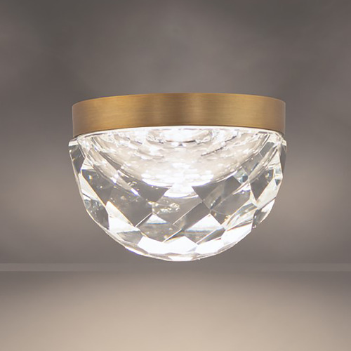 Modern Forms by WAC Lighting Cascade Aged Brass LED Flush Mount by Modern Forms FM-41706-AB
