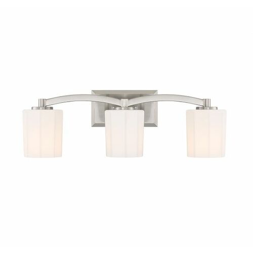 Whitney 24-Inch Bath Light in Satin Nickel by Savoy House