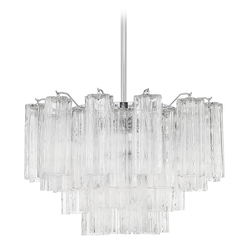 Crystorama Lighting Crystorama Lighting Addis Polished Chrome Chandelier ADD-308-CH-CL