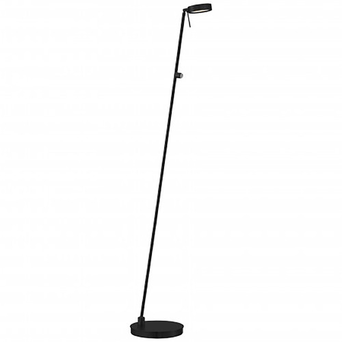 George Kovacs Lighting George Kovacs Task Portables Coal Black LED Pharmacy Lamp with Drum Shade P4304-66A