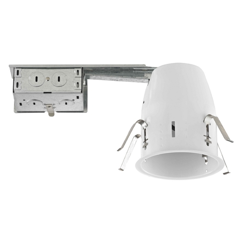4-Inch Remodel GU10 Recessed Can Light Non-IC Flat Ceiling