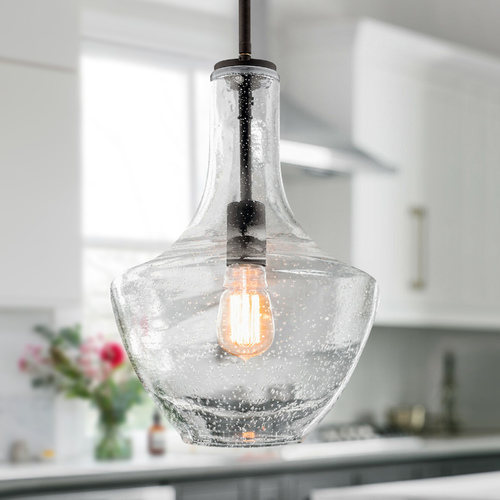 Everly 15.25-Inch High Olde Bronze Pendant by Kichler Lighting