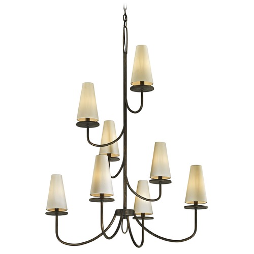 Troy Lighting Marcel Pompeii Bronze Chandelier by Troy Lighting F6298