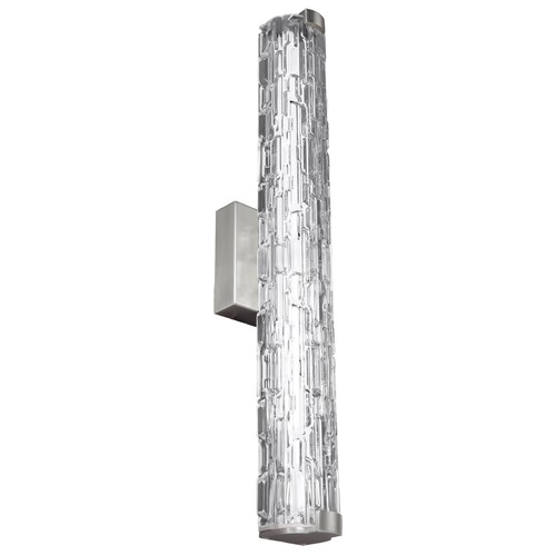 Visual Comfort Studio Collection Cutler Satin Nickel LED Vertical Bathroom Light by Visual Comfort Studio WB1869SN-L1