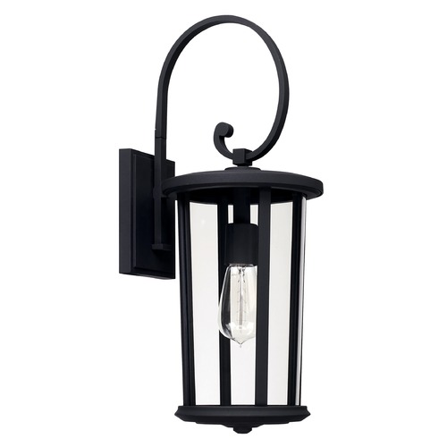 Howell 21-Inch Outdoor Wall Lantern in Black by Capital Lighting