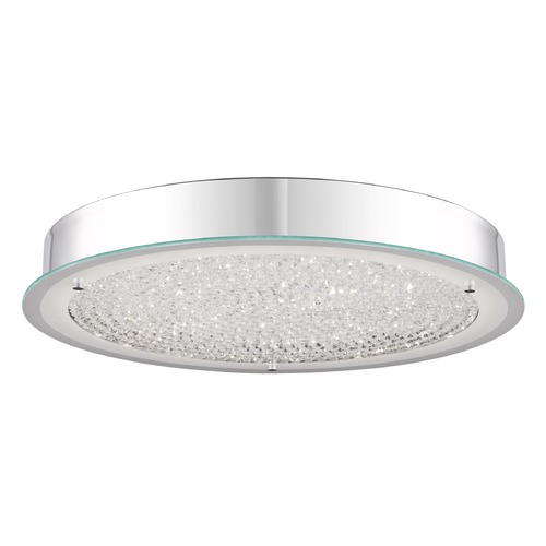 Blaze Polished Chrome LED Flush Mount by Quoizel Lighting