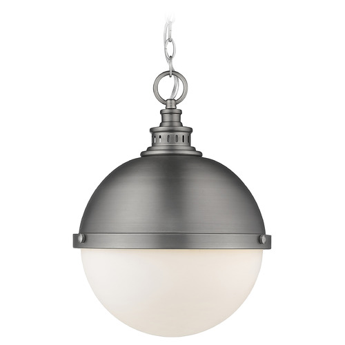 Z-Lite Peyton Antique Nickel Pendant by Z-Lite 619P14-AN