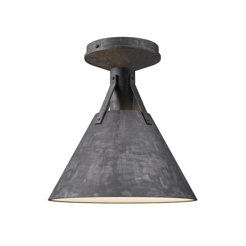 Alora Lighting Alora Lighting Archer Steel Flushmount Light FM584811SL