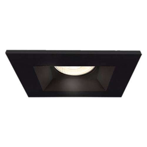 Midway 6-Inch 5CCT Square Fixed Downlight in Black by Eurofase Lighting