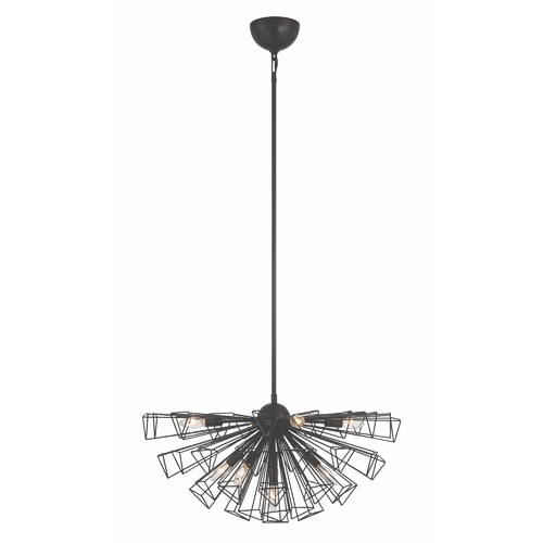 Eurofase Lighting Dendelio Convertible Chandelier in Black by Eurofase 46762-016