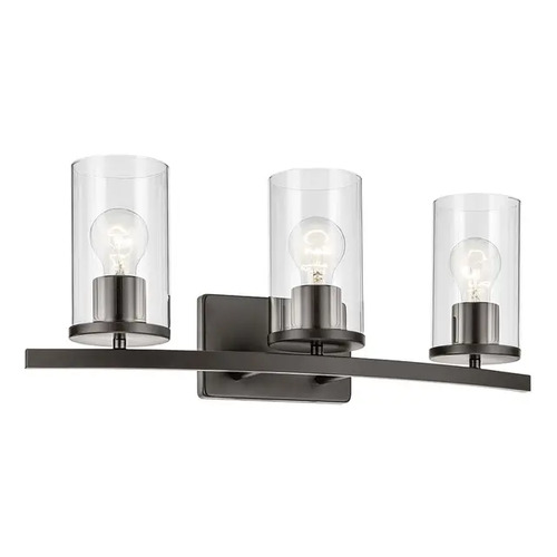Crosby 3-Light Vanity Light in Olde Bronze by Kichler Lighting