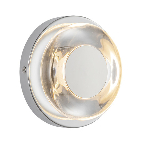Kuzco Lighting Kuzco Lighting Stephord Chrome LED Sconce WS97204-CH/CL