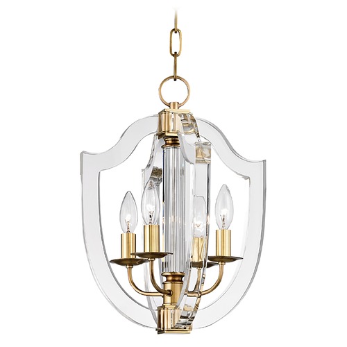 Arietta Aged Brass Pendant by Hudson Valley Lighting