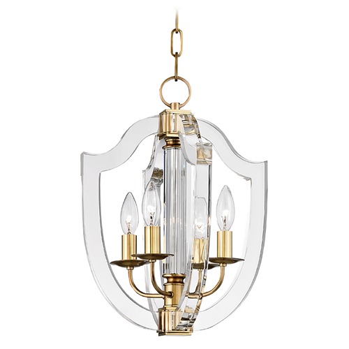 Hudson Valley Lighting Arietta Aged Brass Pendant by Hudson Valley Lighting 6512-AGB