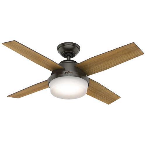 44-Inch Noble Bronze LED Ceiling Fan by Hunter Fan Company