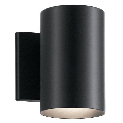 Kichler Lighting Modern Outdoor Wall Light Black by Kichler Lighting 9234BK