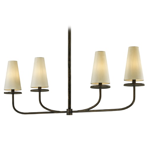 Troy Lighting Troy Lighting Marcel Pompeii Bronze Island Light with Conical Shade F6299