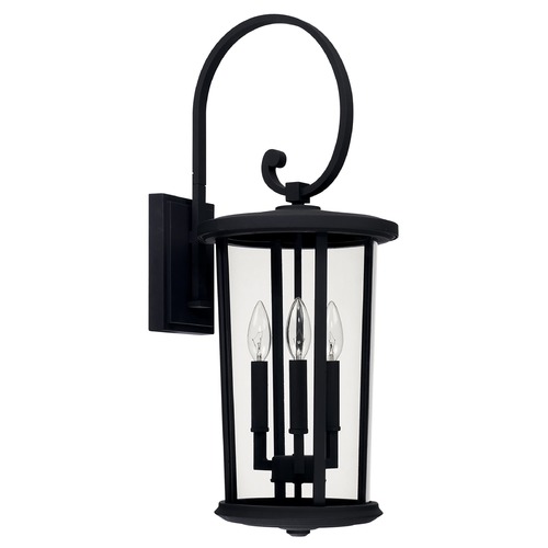 Howell 26-Inch Outdoor Wall Lantern in Black by Capital Lighting