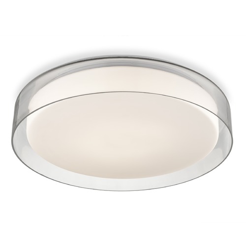 Aston Clear LED Flush Mount by Kuzco Lighting