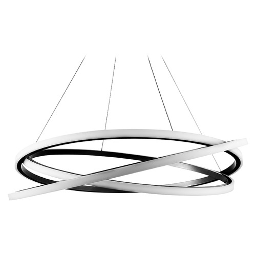 Veloce Black LED Pendant by Modern Forms