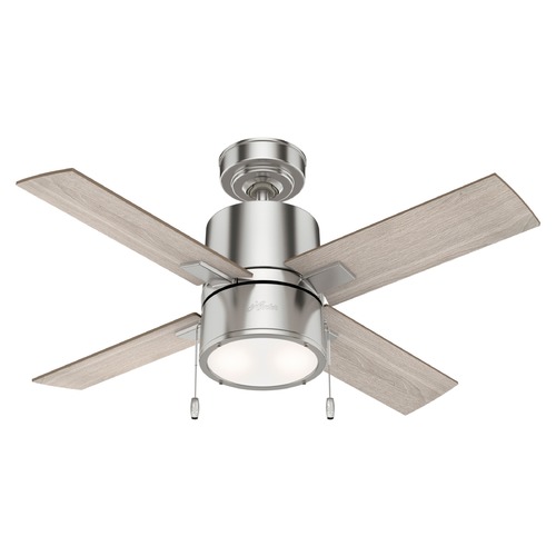 Hunter Fan Company Beck 42-Inch Fan in Brushed Nickel by Hunter Fan Company 53432