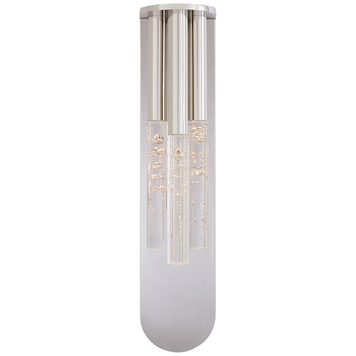 Visual Comfort Signature Collection Kelly Wearstler Rousseau Multi-Drop Sconce in Nickel by Visual Comfort Signature KW2284PNSG