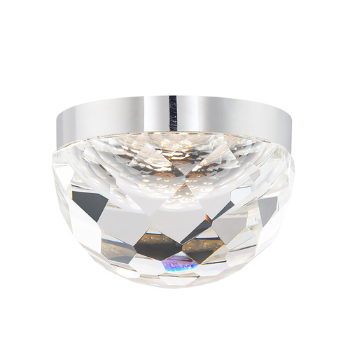 Modern Forms by WAC Lighting Cascade Polished Nickel LED Flush Mount by Modern Forms FM-41706-PN