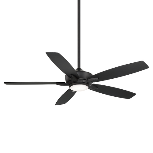 Minka Aire Kelvyn 52-Inch LED Fan in Coal by Minka Aire F717L-CL