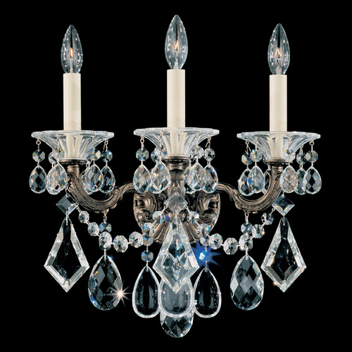 Schonbek Lighting La Scala Heirloom Bronze Sconce by Schonbek Lighting 5002-76