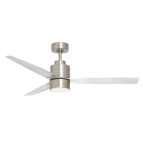 Maxim Lighting Falcon - Wet Satin Nickel LED Ceiling Fan with Light