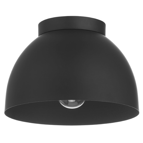 Hunter Fan Company Hunter Fan Company Erling Matte Black Flushmount Light 48132
