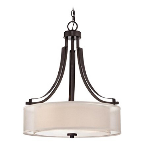 Minka Lavery Smoked Iron Parsons Studio Pendant by Minka Lavery 4104-172