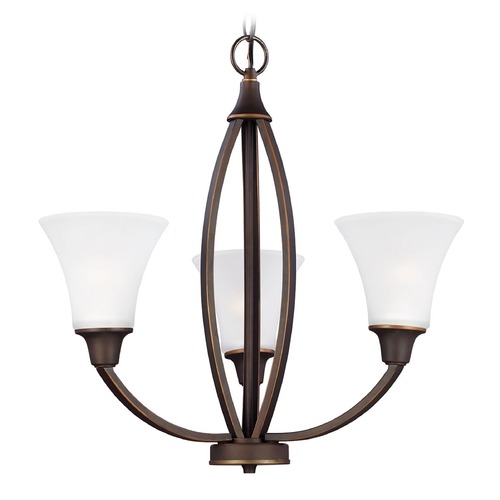 Generation Lighting Metcalf 22-Inch Chandelier in Autumn Bronze by Generation Lighting 3113203-715