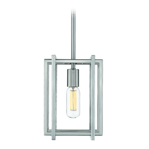 Golden Lighting Tribeca Pewter Mini Pendant by Golden Lighting 6070-M1LPW-PW