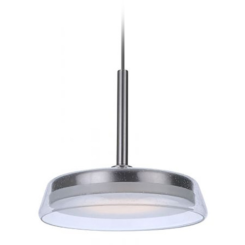 Craftmade Lighting Centric Brushed Polished Nickel LED Pendant by Craftmade Lighting 55192-BNK-LED