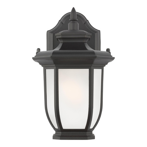 Generation Lighting Childress 10-Inch Black Outdoor Wall Light by Generation Lighting 8436301-12