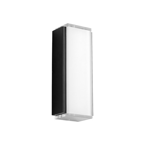 Helio Medium Outdoor LED Wall Light in Black by Oxygen Lighting