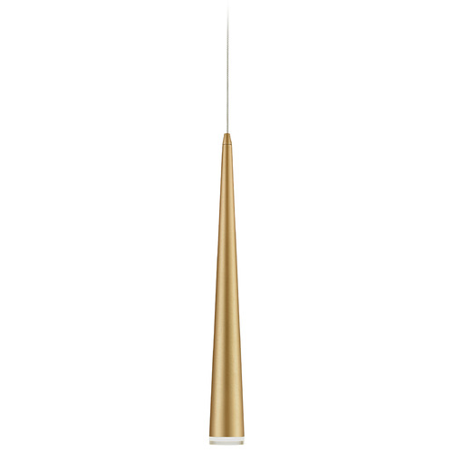 Kuzco Lighting Mina Brushed Gold LED Mini Pendant by Kuzco Lighting 401215BG-LED