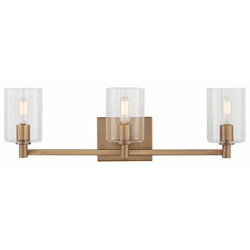 Visual Comfort Studio Collection Fullton Satin Brass Bathroom Light