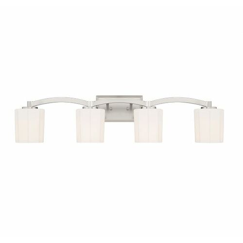Whitney 33-Inch Bath Light in Satin Nickel by Savoy House