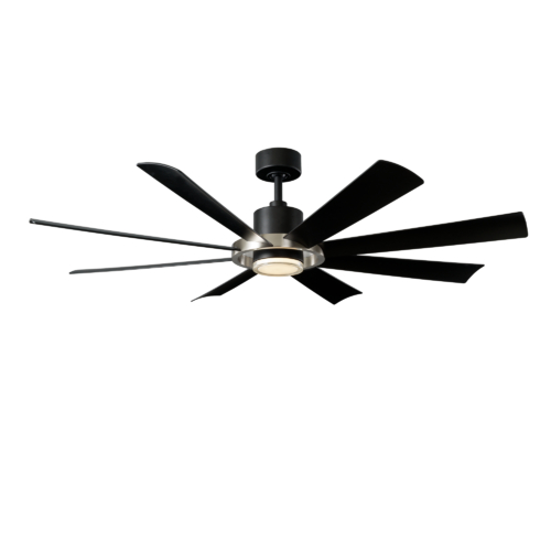 Aura 60-Inch 4CCT LED Smart Fan in Nickel & Black by Modern Forms