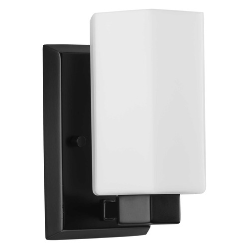 Progress Lighting Cowan 1-Light Matte Black Bath Vanity Light