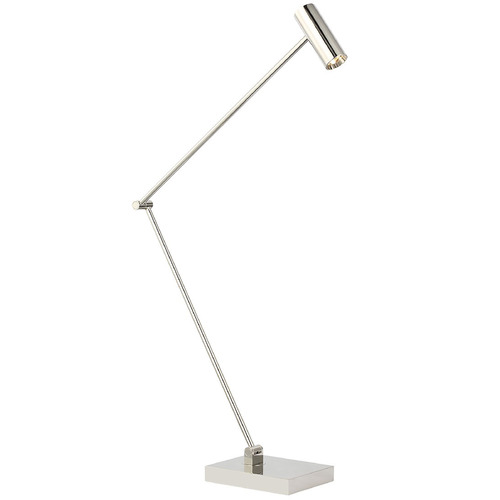Ponte XL Table Lamp in Polished Nickel by Visual Comfort Modern